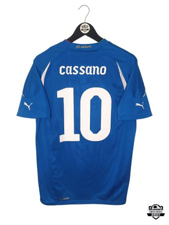 CASSANO #10 Original Italy 2010-11 Home Trikot