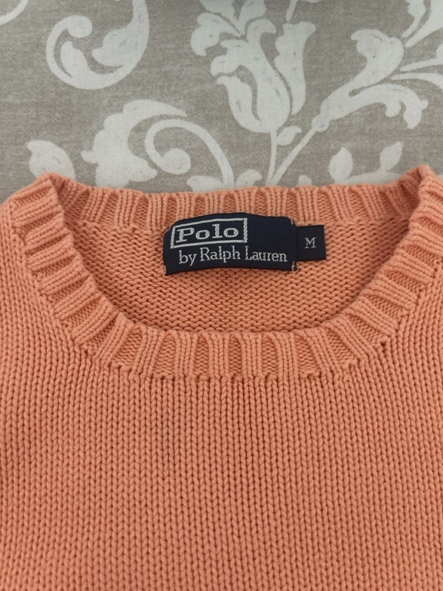 Ralph Lauren Maglioni & Felpe: Pull vintage Ralph Lauren taille M orange  – Usato da Meyrin venduto da giu_v8tk 1
