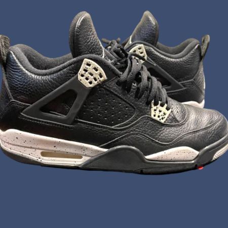 Jordan 4 Retro LS Black Size Eu 41  Condition 6/10