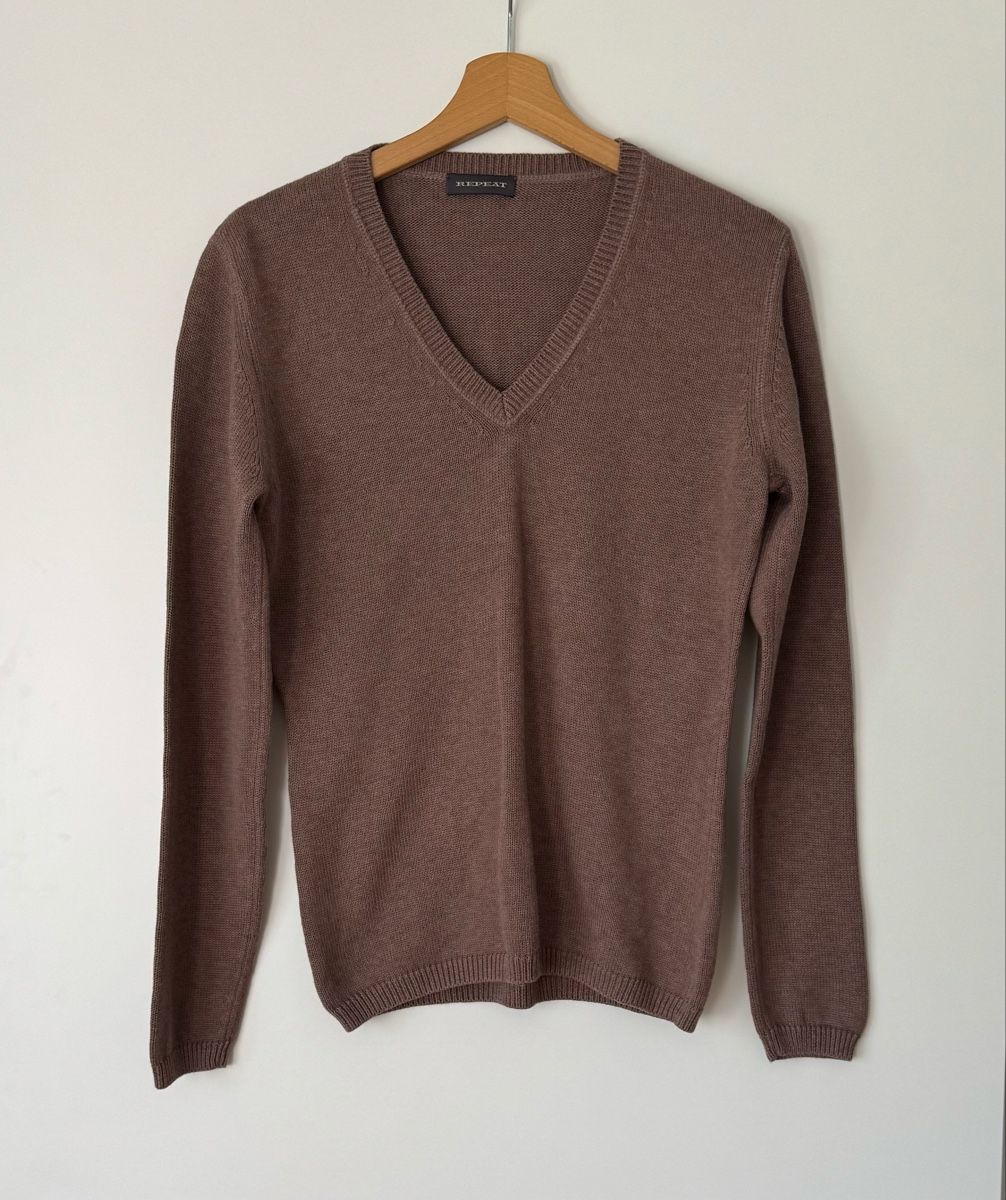Repeat Maglioni & Felpe: REPEAT Pullover Gr. 40 Damen V-Ausschnitt – Usato da Flumenthal venduto da SecondLove_CH