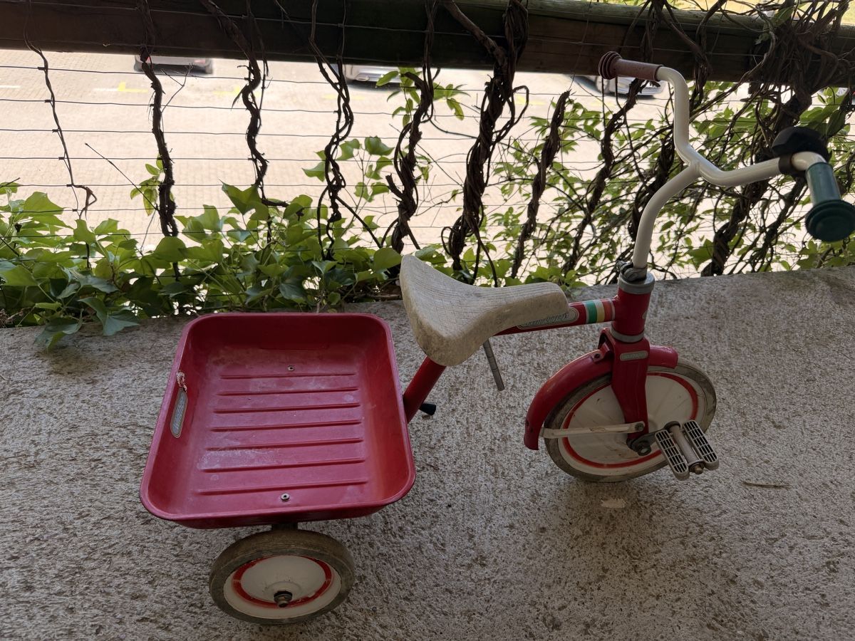 Winther Veicoli per bambini: Antik: Kinder Dreirad rot mit Kippwanne WINTHER – Usato da uster venduto da amplid02 6