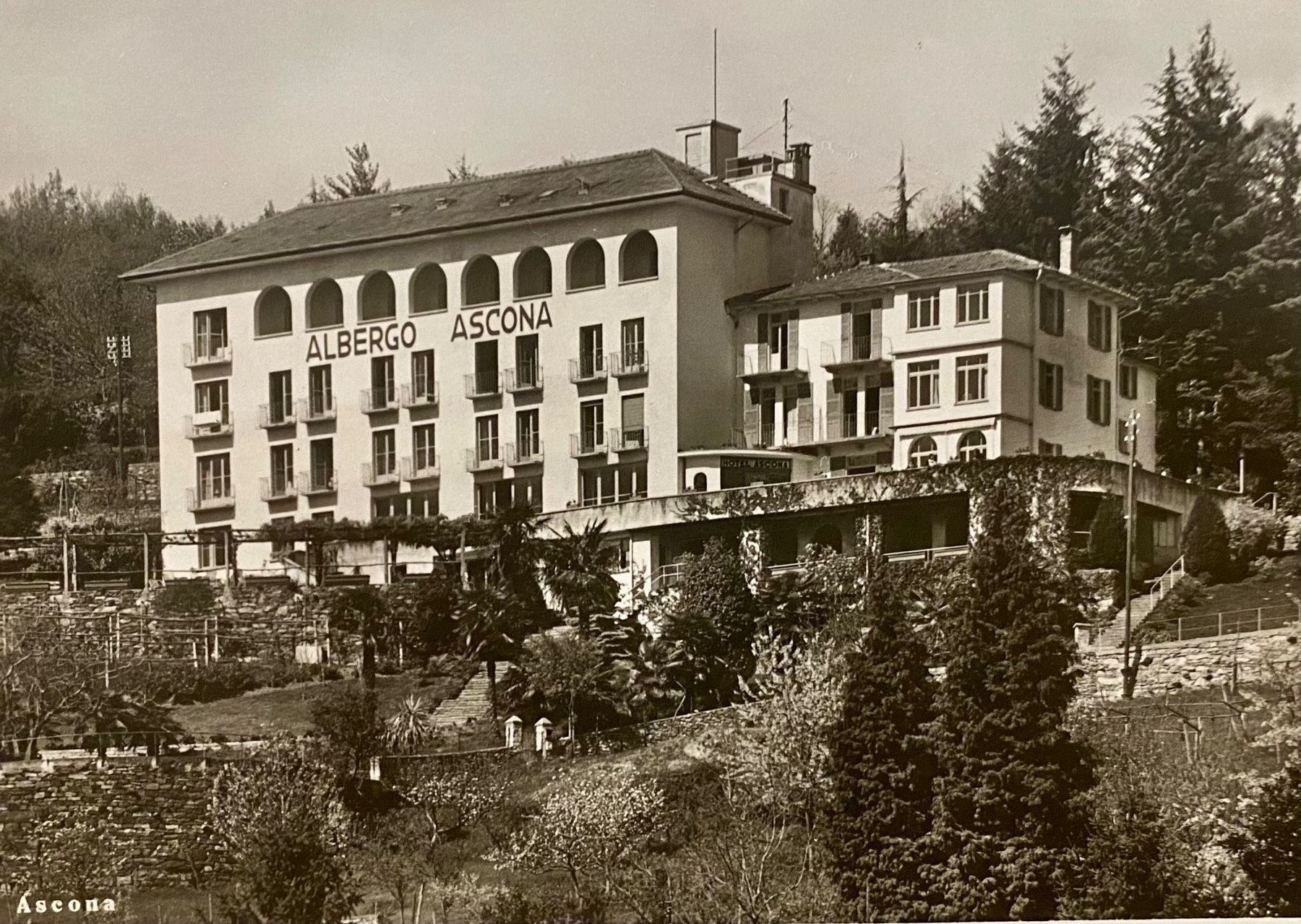 Cartoline postali: HOTEL ASCONA - Lago Maggiore - Ascona - Werbe AK – Usato da Root venduto da ENGLAND-TREASURES 1