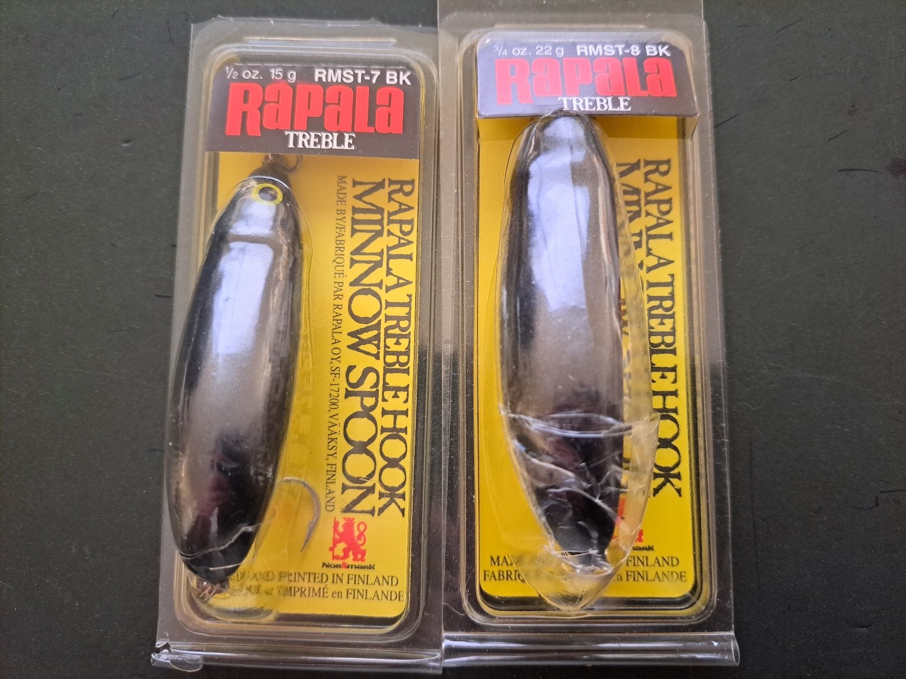 Rapala Esche: 2 Rapala Minnow Spoon 75 & 85 mm – Nuovo e nell'imballaggio originale da Fribourg venduto da versus702