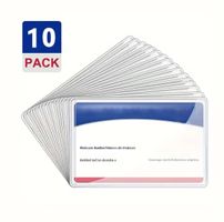 10 Stück Ausweishüllen Kartenhülle Schutzhülle Hülle ID Kart