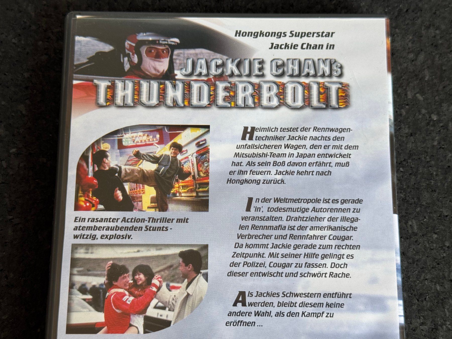 Tous les DVDs: Jackie Chan's Thunderbolt DVD DE/EN – D'occasion à Fribourg par tschjoly 2