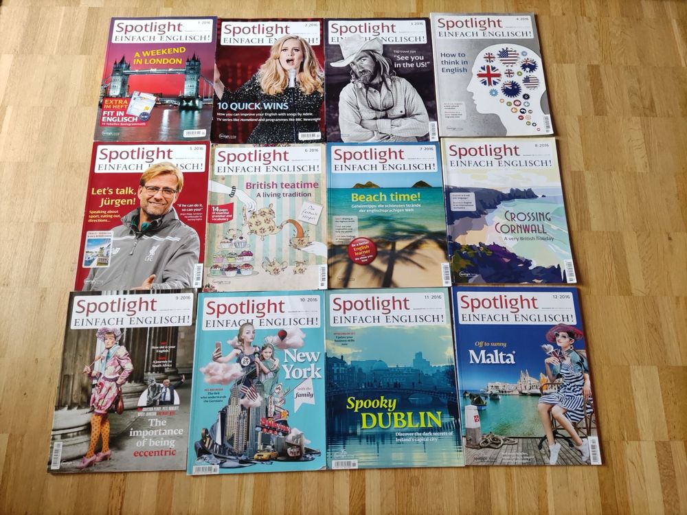 Spotlight – das englische Magazin (Gebraucht) in Wettingen für CHF 12 ...