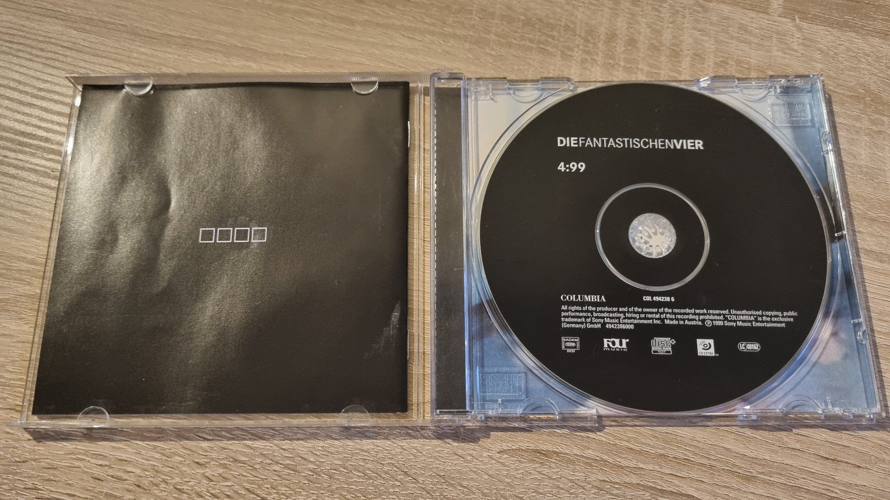 CD: Die Fantastischen Vier - 4:99 – Usato da Hagenbuch ZH venduto da lecterr55 1