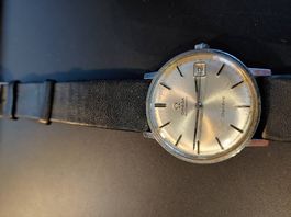 Vintage Omega Genève Automatic in Edelstahl
