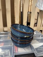 Kleine Schüssel in blau, 4 Stk.