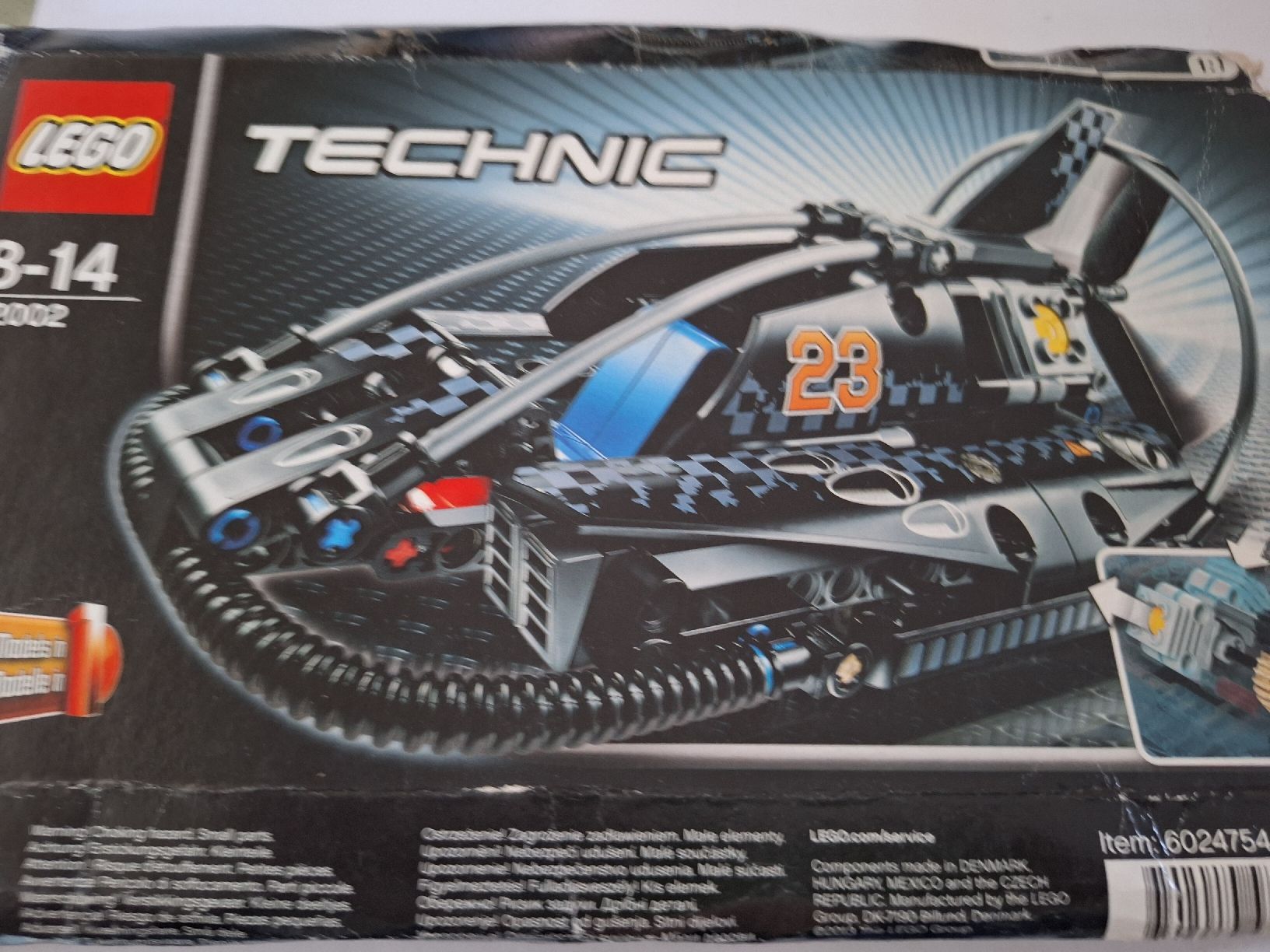 Lego Jouets: Lego Technic, Hovercraft 42002 – D'occasion à Flüh par van_7vdl