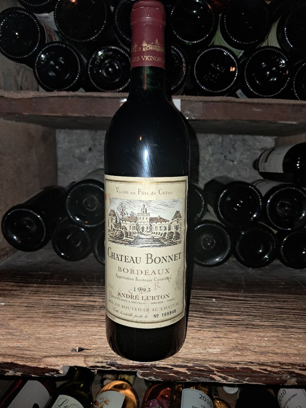 Vino: Château Bonnet Bordeaux AOC 1993 – Nuovo e nell'imballaggio originale da Le locle venduto da juliensaran