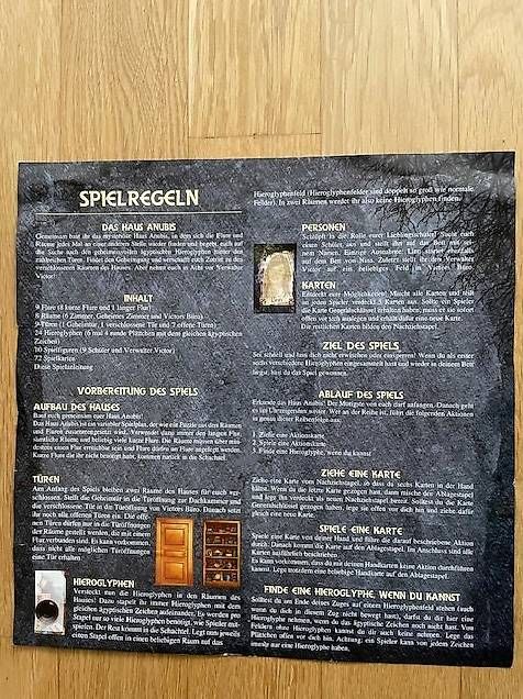 Spiele:  ANUBIS Gesellschafts-Spiel komplett  – Gebraucht aus Zürich von Sonnenblume_65 1