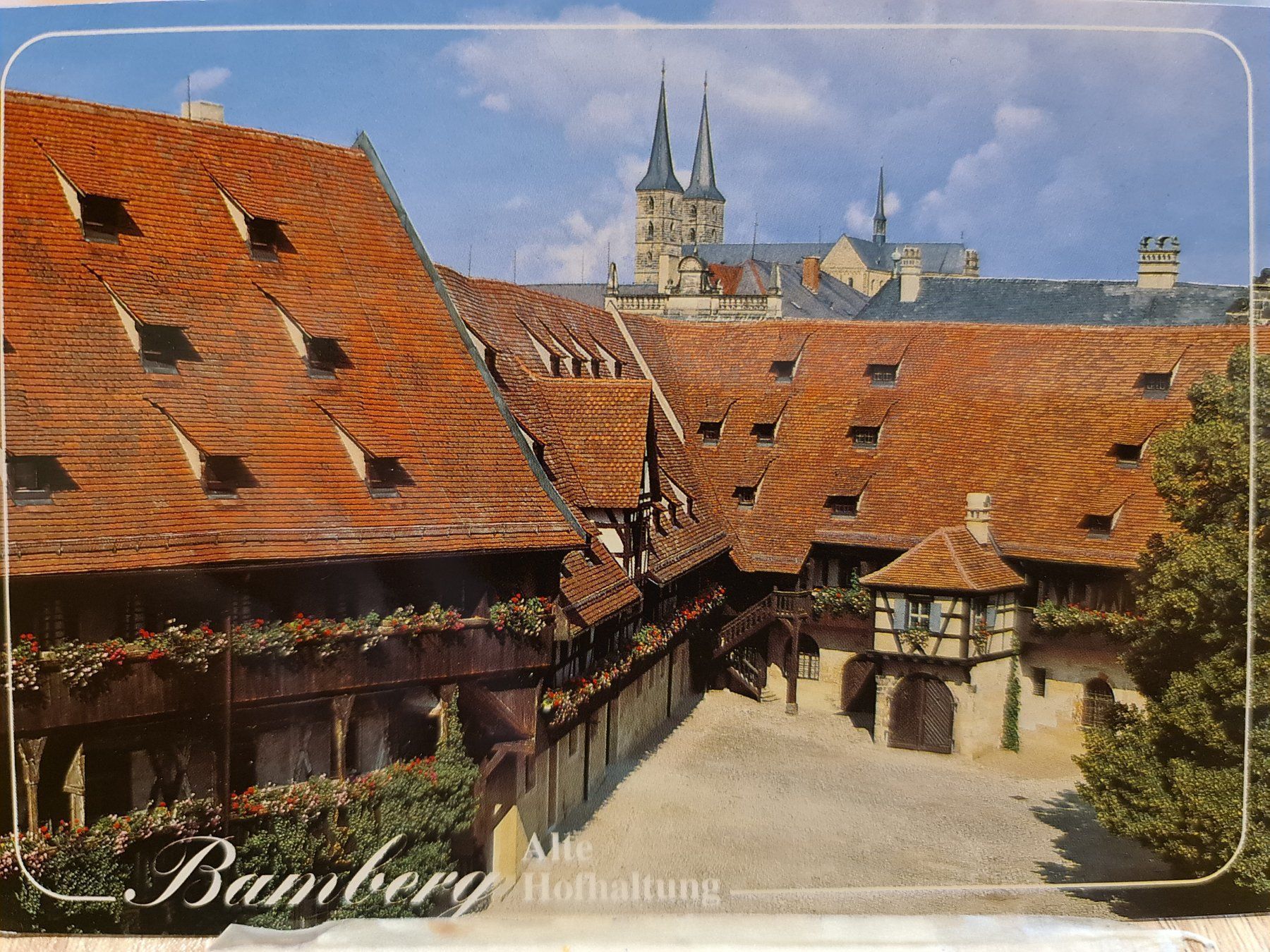 Cartoline postali: Ansichtskarte Bamberg Deutschland – Usato da Dintikon venduto da Vexi