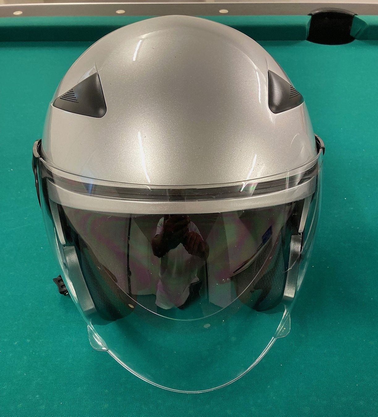 Casques & visières: Jethelm Vengo silber – D'occasion à Thalheim an der Thur par erwin328 7