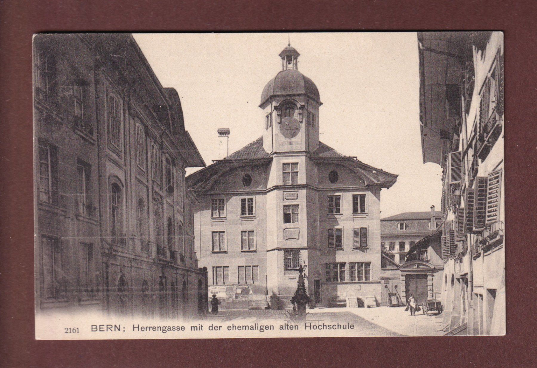 Cartoline postali: BERN - Herrengasse - Alte Hochschule – Usato da Pully venduto da nicecards-shop