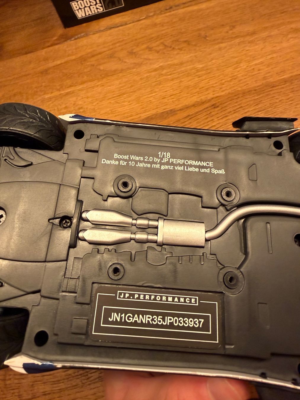Nissan Modellautos: Nissan GT-R Modellauto Kraemo Boost Wars 2.0 – Gebraucht aus Gipf-Oberfrick von Mini_FRK 3