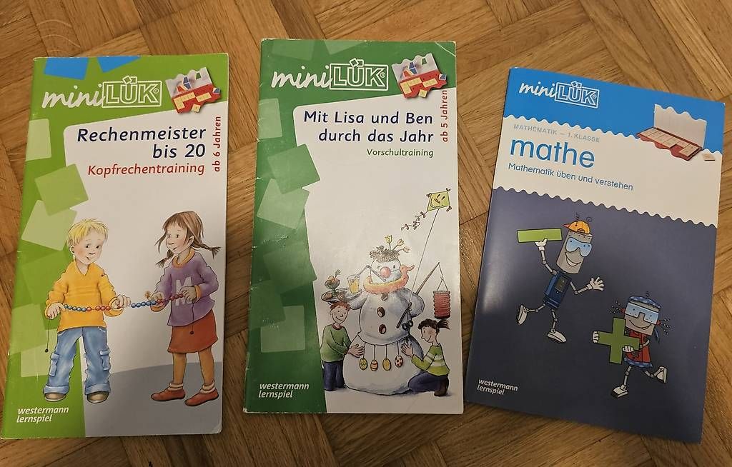 Giochi: Mini Lük mit mehrere Übungshefte – Usato da Münchenbuchsee venduto da Bussistyle 2