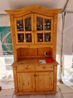 Zweiteiliger Schrank, "Büromöbel" Kiefernholz