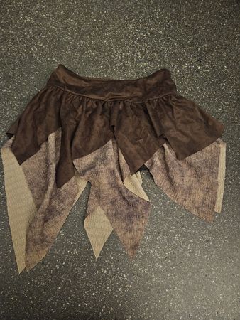 Brauner Minirock Gr. S, Fasnacht