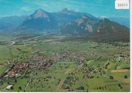 Flugaufnahme Maienfeld GR