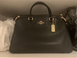 Sac Coach en cuir noir