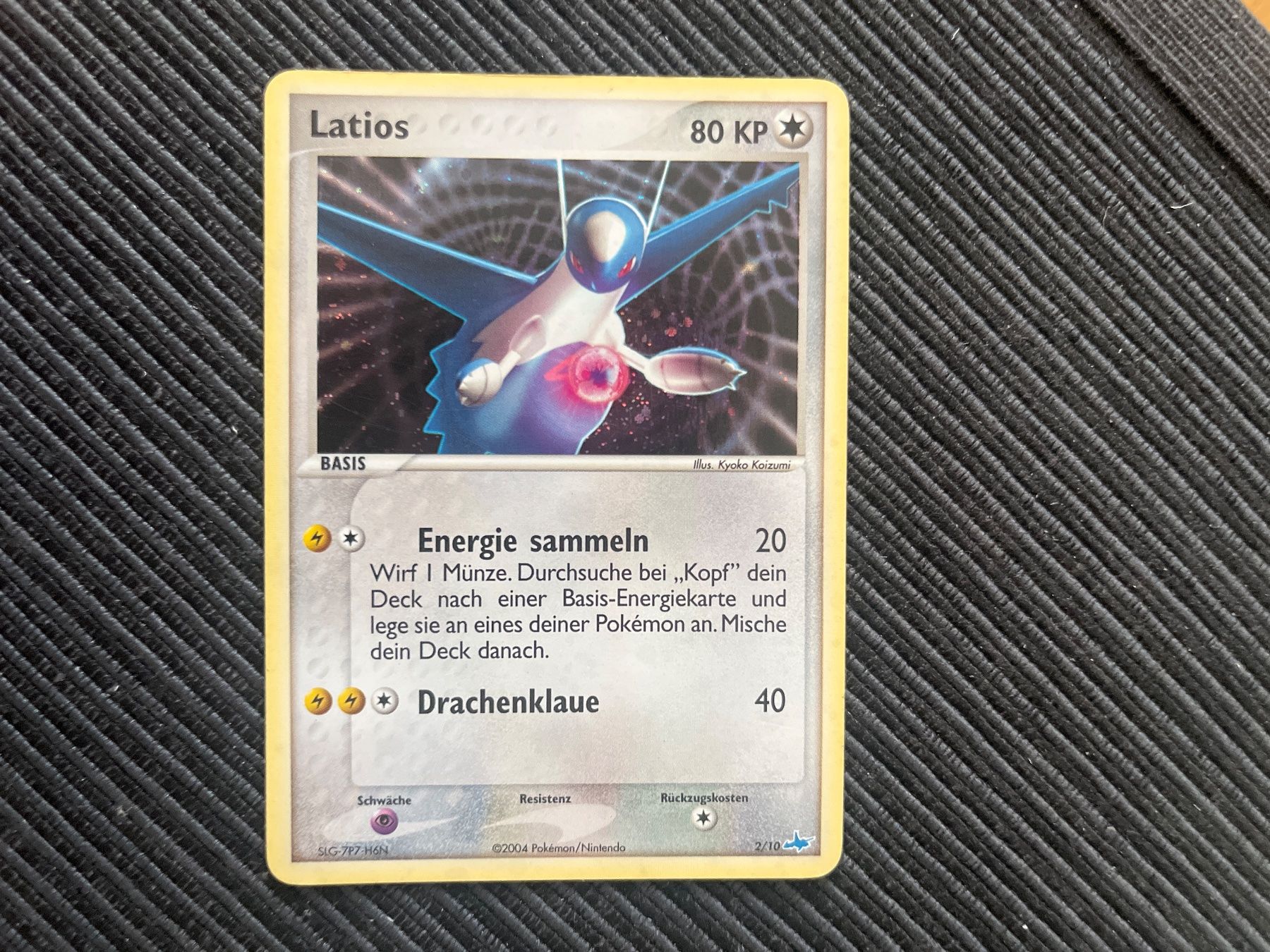 Pokémon Carte collezionabili: Pokemon Latios Holo 2/10 Starter Kit 2004 – Usato da Wabern venduto da Collectfun