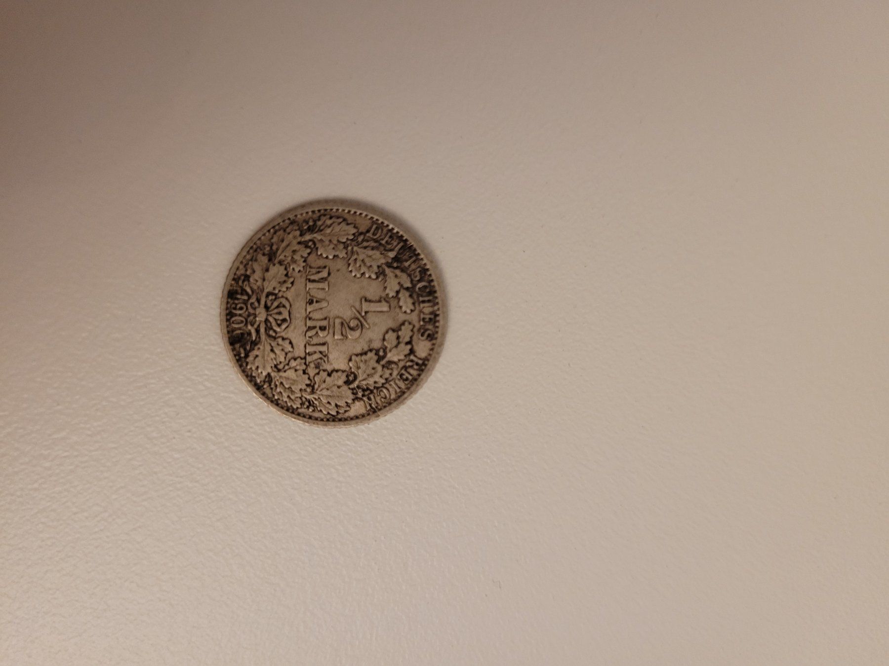 Tutti le monete: Dt. Reich Silber 1906 1/2 Silbermark – Usato da Inwil venduto da Flower2325