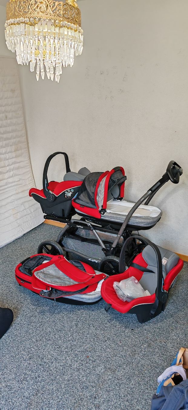 Peg Perego Kinderwagen: Poussette pour bébés jumeaux Peg Perego – Gebraucht aus Bern von Meriem00 8