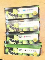  Cartouches toner HP 970 et 971 XL