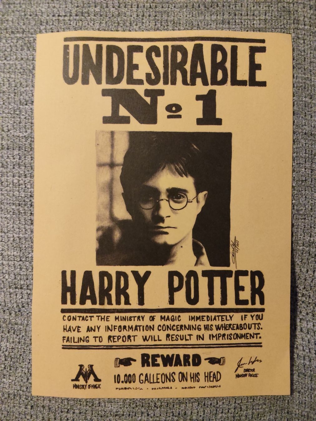 Foto & Immagini: Affiche Harry Potter Undesirable No 1  – Nuovo (secondo la descrizione) da Ecublens VD venduto da hel_t5v7