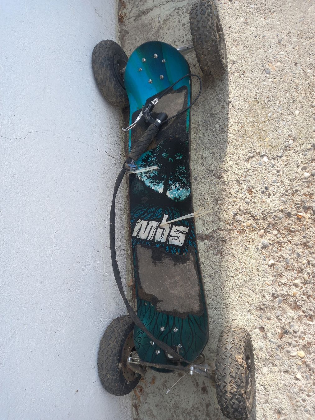 Skateboards: MBS Mountainboard mit Bremse, wenig gebraucht – Gebraucht aus Niedergösgen von MaBru05