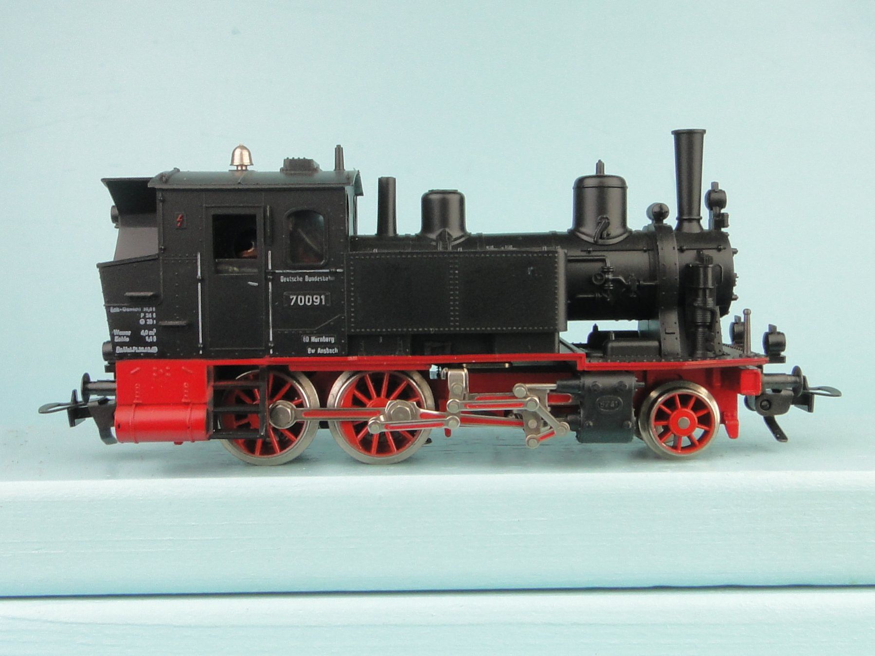 Fleischmann Modelleisenbahnen: Fleischmann 4016 H0 BR 70, Märklin Kupplung – Gebraucht aus Bülach von cann11 2