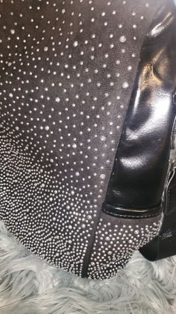 Elegante Damenhandtasche mit Strass - Ideal für den Ausgang