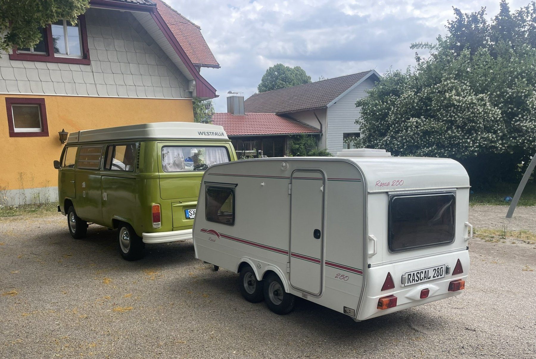 Camping Fahrzeuge: Micro Mini Wohnwagen Caravan ,  230 kg Trike Quad Oldtimer.. – Gebraucht aus Rickenbach von Wisserle