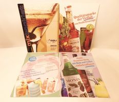Vintage Rezeptbuch, Cocktail, Sommergetränke, Drinks