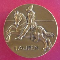 Laupen - Bronzemedaille - Schlacht bei Laupen