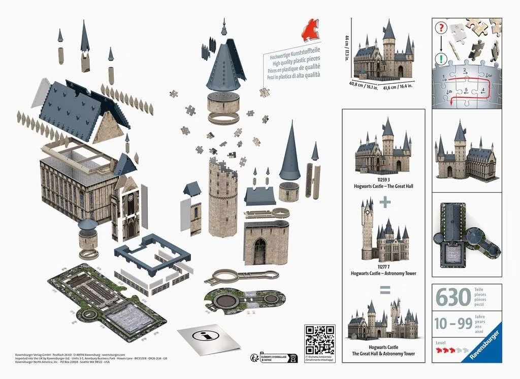 Ravensburger Puzzles: Puzzle 3D Harry Potter, Château de Poudlard, complet – Neu (gemäss Beschreibung) aus Goumoens-la-Ville von Astuce650 2