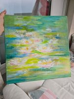 Impressionism, Originalgemälde auf Leinwand 40 cm, Unikat!!!