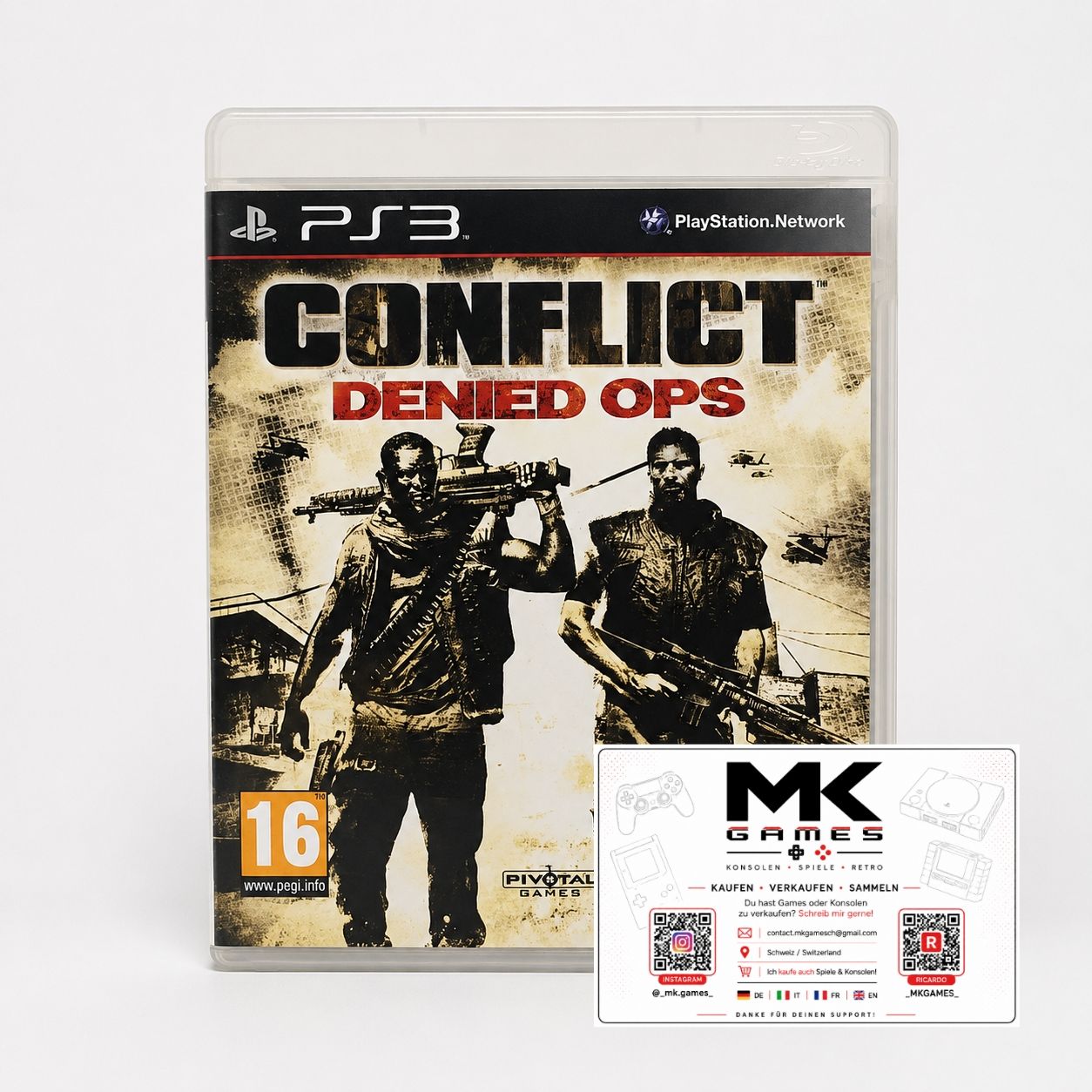 Sony Spiele: Conflict: Denied Ops – PS3 – Gebraucht aus Emmenbrücke von _MKGAMES_