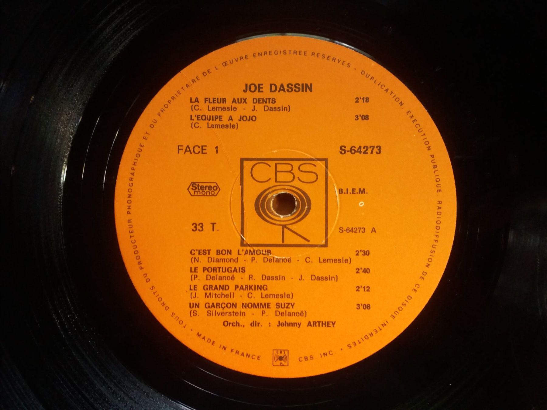 Dischi in vinile: LP (Joe Dassin) – Usato da Meyrin venduto da toutatis 4