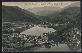 Lugano, Panorama con Lavena a Ponte Tres