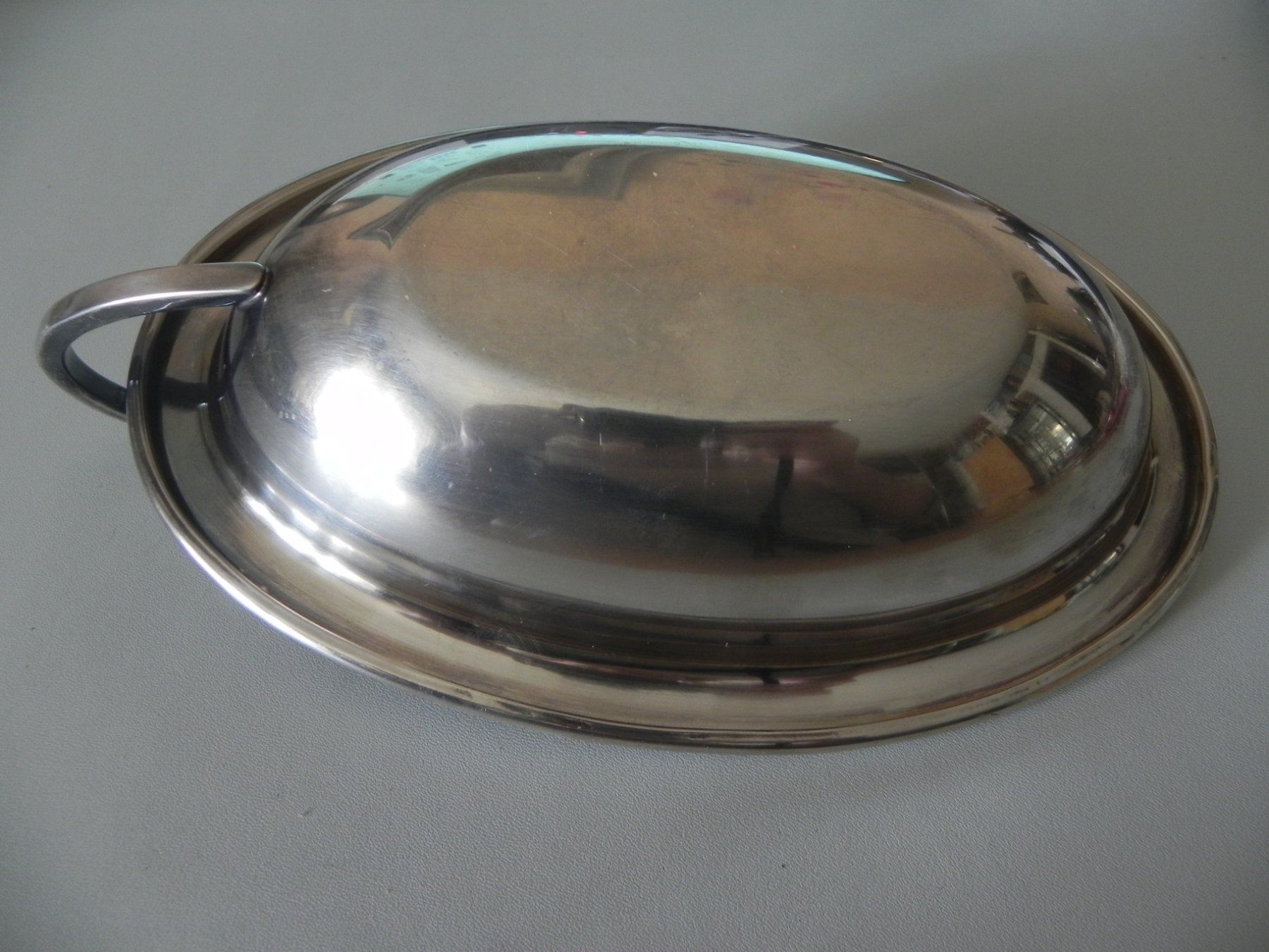 Ciotole: Alte elegante Sauciere versilbert vom Cassetti Italy – Usato da Minusio venduto da Lory64 1