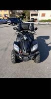 Quad Daelim schwarz mit Heckbox