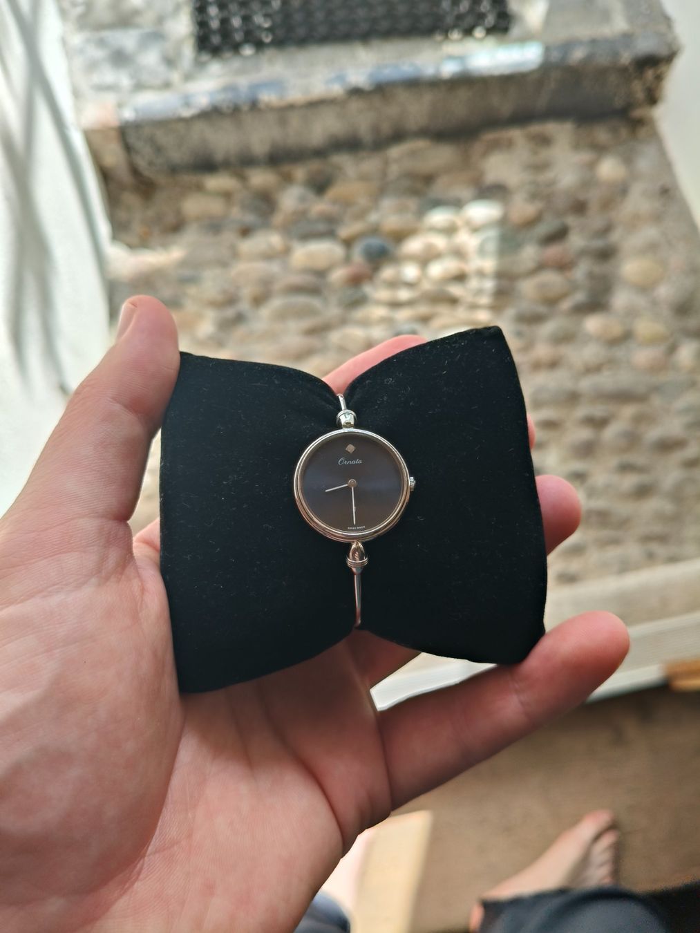 Orologi: Schöne Uhr von Ornata – Usato da Zürich venduto da FlorinGasser 3