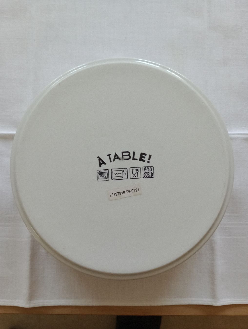 Teglie da forno: Runde Auflauf Form, weiss, neu – Nuovo (secondo la descrizione) da Marbach LU venduto da antanarivo 2