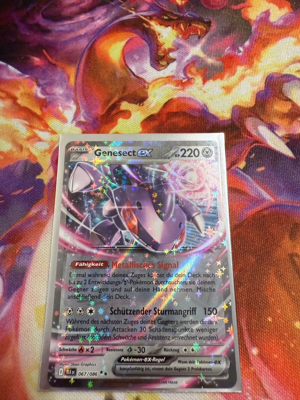 Pokémon Carte collezionabili: Genesect ex (BLK 067) / -DE- / Schwarze Blitze – Nuovo (secondo la descrizione) da Bülach venduto da CherryBlu
