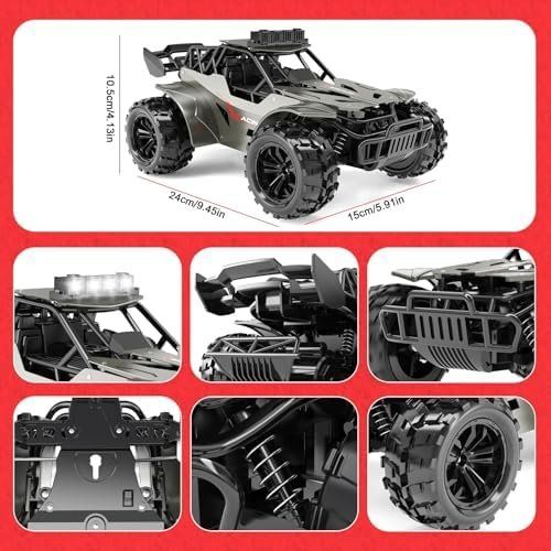 Modellismo RC: Auto 20km h 1:20 RC Auto Metallgehäuse mit Scheinwerfer – Nuovo e nell'imballaggio originale da Hundwil venduto da Stallone6 3