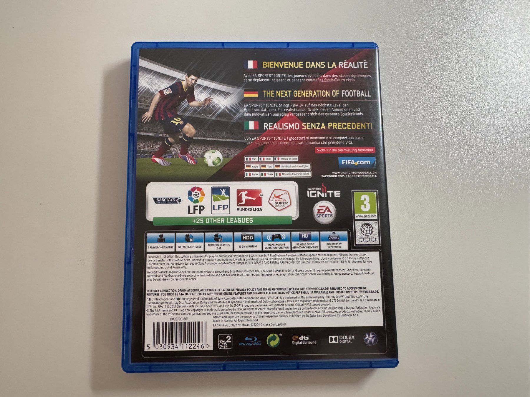 Sony Giochi: FIFA 14, Sony Playstation 4, PS5 – Nuovo (secondo la descrizione) da Couvet venduto da nay_prh5 2