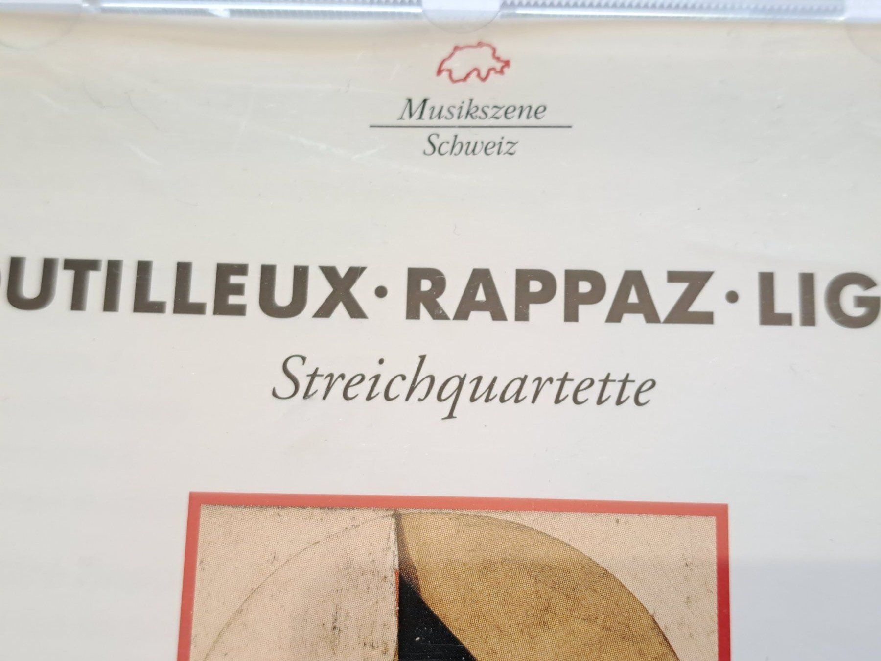 CD: Cd Dutilleux Rappaz Ligeti - Streichquatette – Usato da Pully venduto da bro_n52j 1