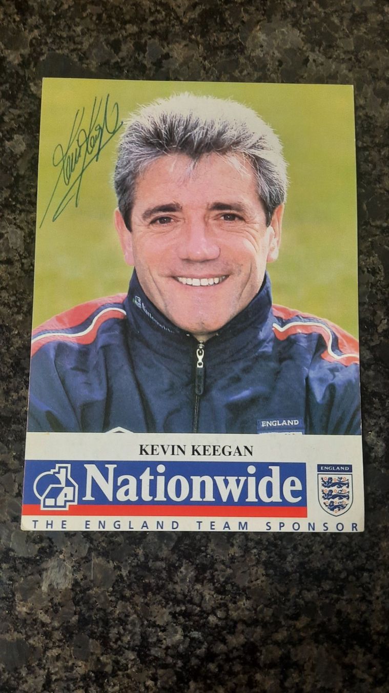 Autogramme: Autogrammkarte Kevin Keegan – Gebraucht aus Schmerikon von Olympia04